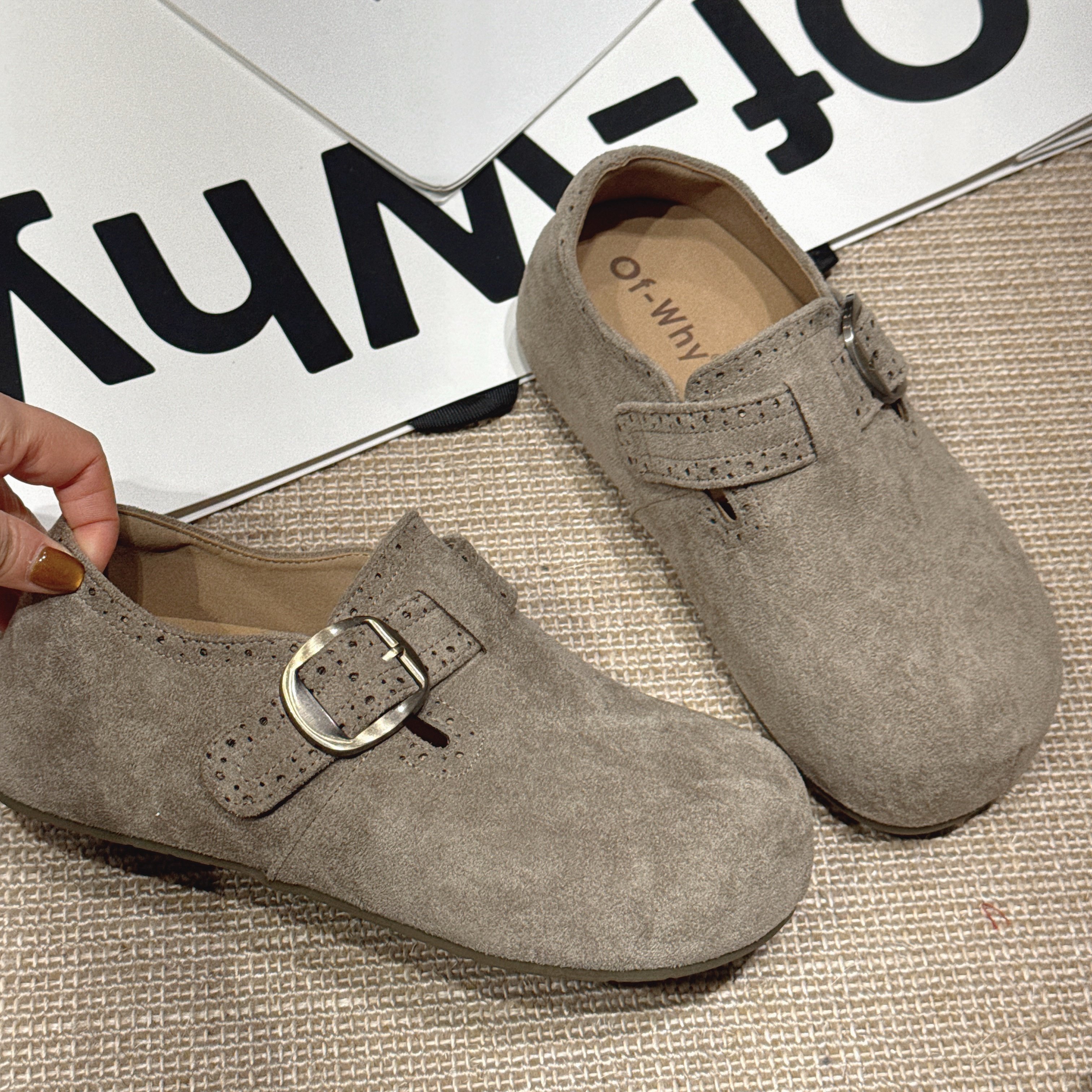 14一脚蹬百搭内增高勃肯单鞋女2026年春季新款青年圆头厚底乐福鞋,女鞋,勃肯鞋/软木鞋,淘宝优惠券,粉丝福利购,淘宝优惠卷