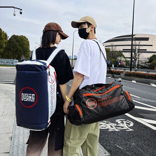 干湿分离运动健身包男大容量轻便行李包女短途旅行包手提包双肩包