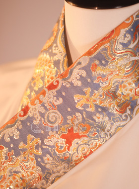 琉鱼汉服汉服配饰假领子仿妆花