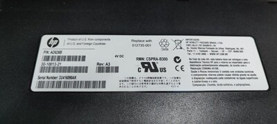 348879-005 AD626B EVA6400/8400 AD525B 电池 HSV400 512735-001