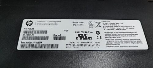 HP EVA4000 6400 8000 AD626B 512735-001 348879-005电池带测报