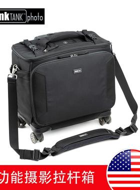 新品thinkTANK创意坦克541专业摄影拉杆箱数码单反摄影器材滚轮