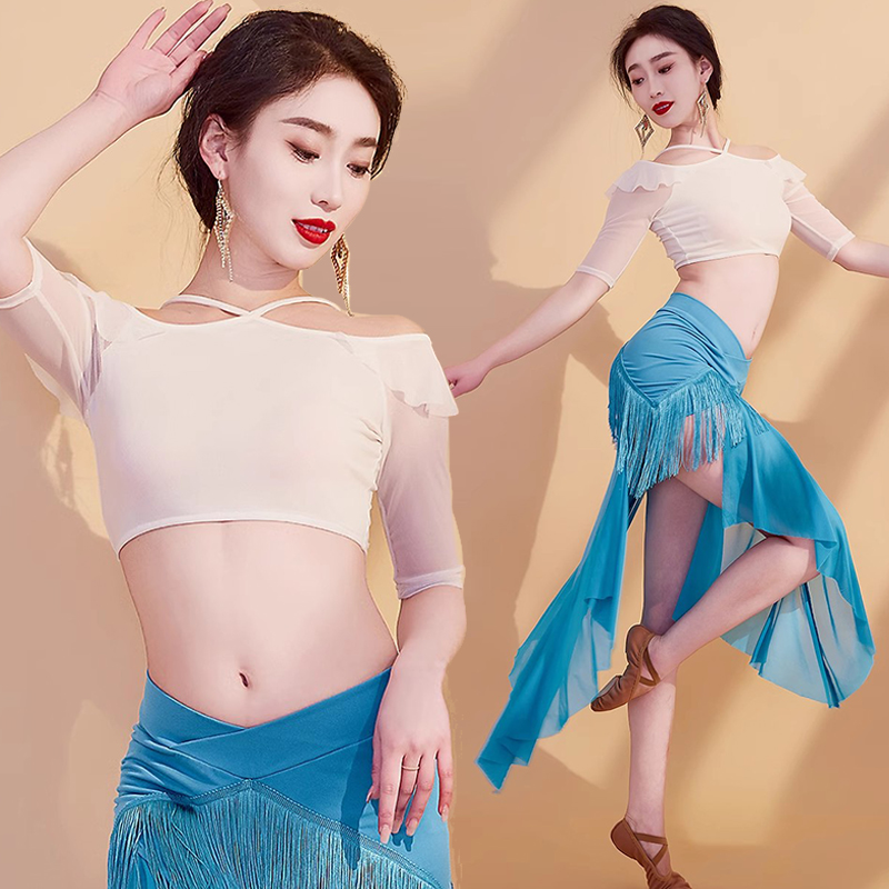 迷迭舞原创肚皮舞练功服新款东方舞演出套装初学者练习服饰春夏女