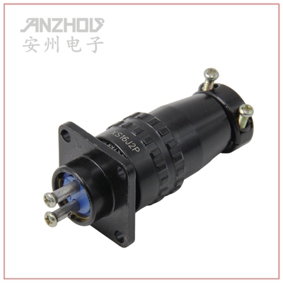 航空插头 XS16J2P 插座 XS16K2A 2芯 连接器 热电偶用插头