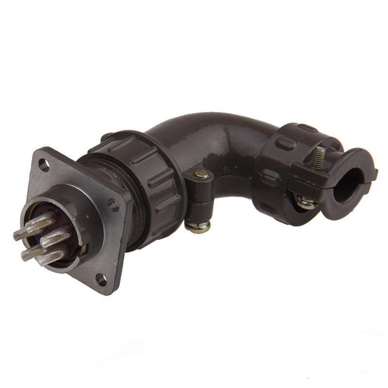 P20 4芯 航空插头 弯头连接器 P20K6S P20J6S P20J6A P20K6A