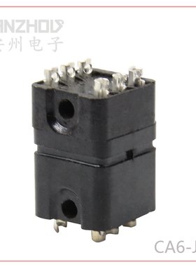 6芯矩形航空插 CA6-J 航空插头座 接插件CA6-K