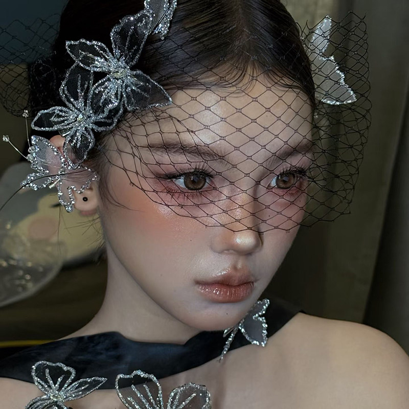新款新娘头饰法式复古蝴蝶发夹网纱高级感气质百搭婚纱礼服配饰,饰品/流行首饰/时尚饰品新,发饰,淘宝优惠券,粉丝福利购,淘宝优惠卷