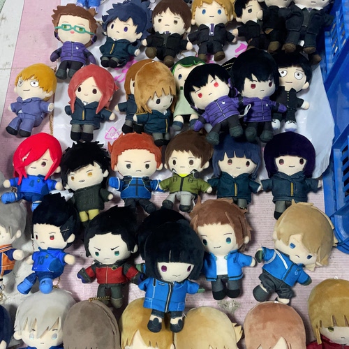 日单现货卡通动漫周边谷子礼物毛绒玩偶杂款挂件棉花娃娃小玩偶二