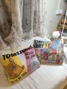 卡通动漫ins软绵绵弹力汤姆猫复古漫画风杰瑞沙发抱枕TOM猫