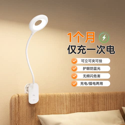 佛山照明可夹式小台灯充插电两用