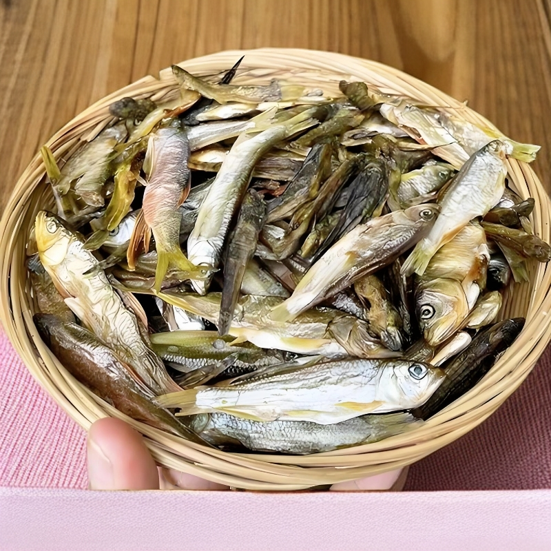 温州泰顺小溪坑沟，野生淡水，生晒风干原味马口桃花鱼干500g