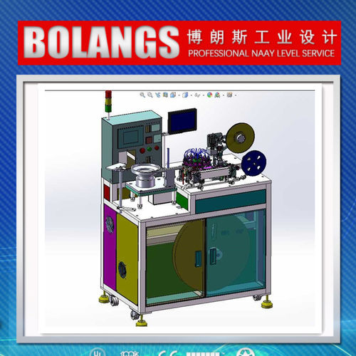 85.LED全自动编带机图纸 3D模型图纸 自动化设备图纸三维图纸