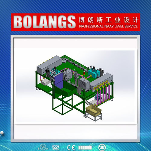2自动喷涂机设备图纸三维模型3D图纸 自动化喷涂产线设备图纸模型