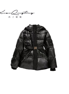 【大表哥粉丝专属】2025冬季新款纯色收腰羽绒服XZ71633