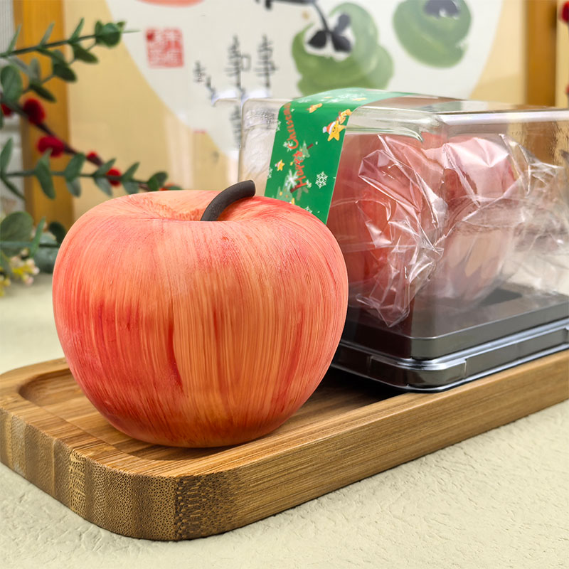圣诞节平安夜空心巧克力苹果装饰