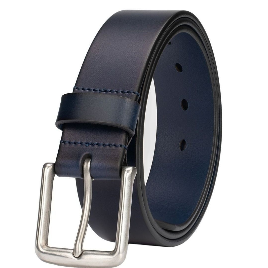 男士藏青色皮带真皮商务银色针扣腰带男款百搭正装休闲牛皮裤带,服饰配件/皮带/帽子/围巾,腰带/皮带/腰链,淘宝优惠券,粉丝福利购,淘宝优惠卷