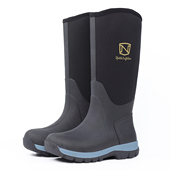 秋冬女士高筒户外防水雨鞋 厚底耐磨胶鞋 保暖透气防水靴抗冻胶靴