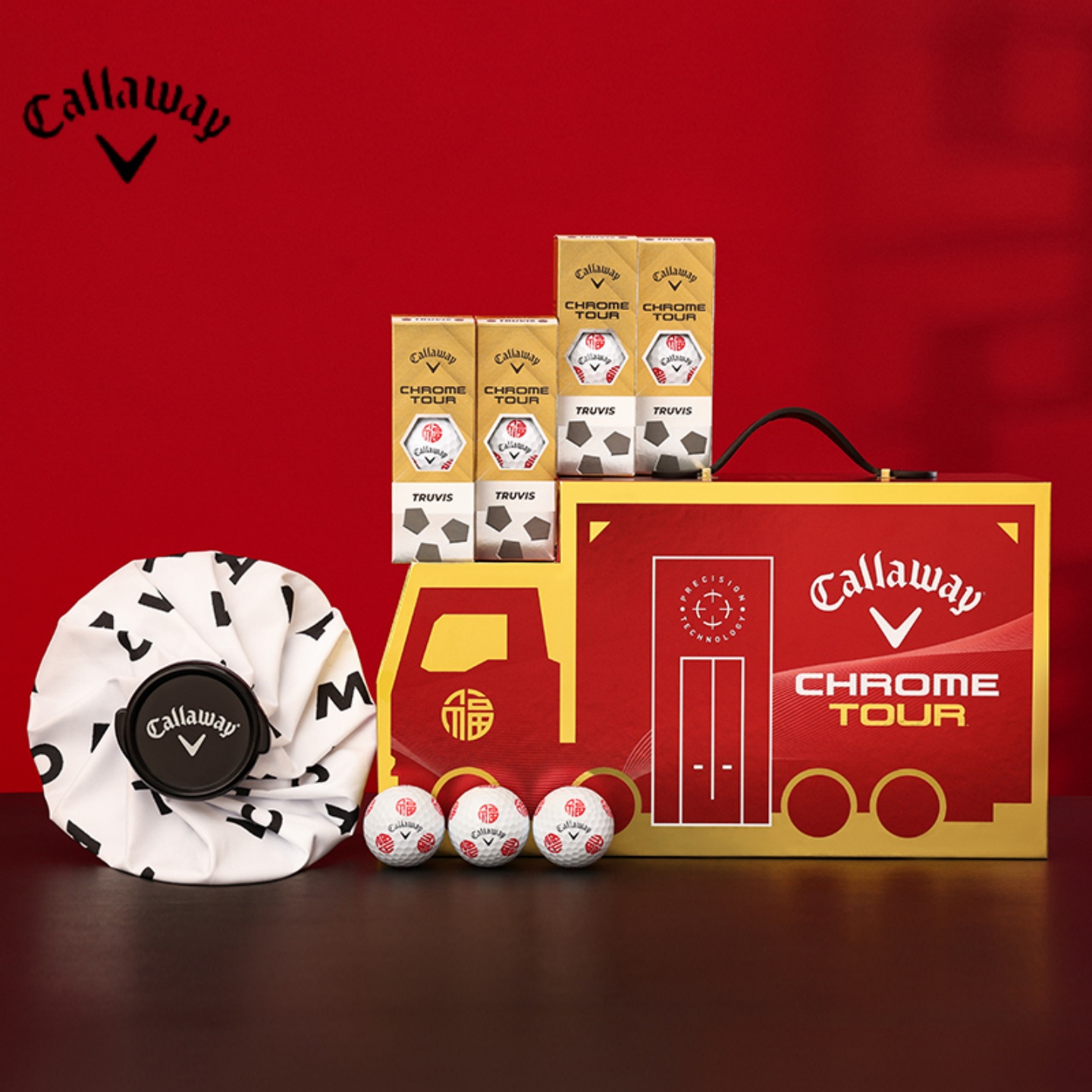 Callaway卡拉威高尔夫四层球礼盒