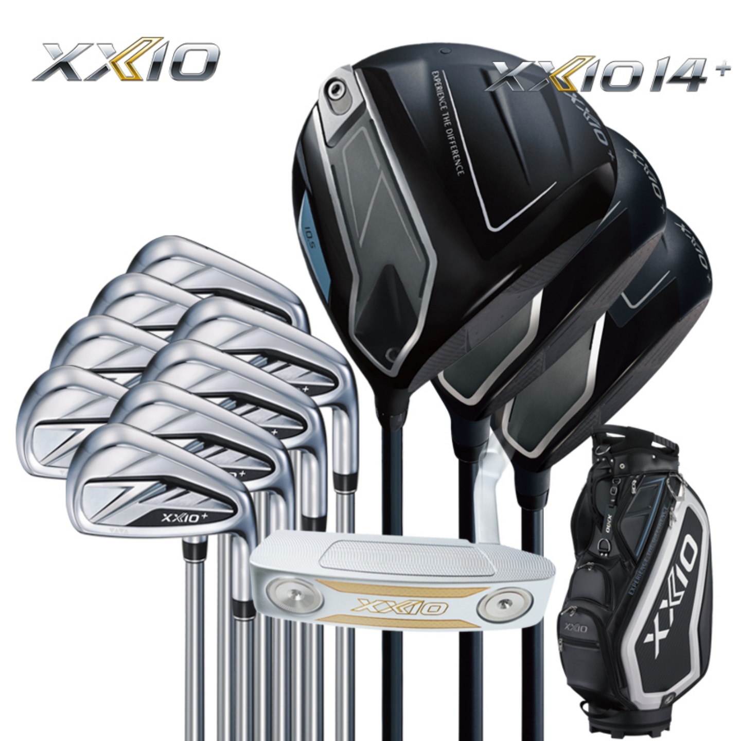 正品XXIO高尔夫球杆MP1400+男士套杆进阶职业高容错远距xx10套杆