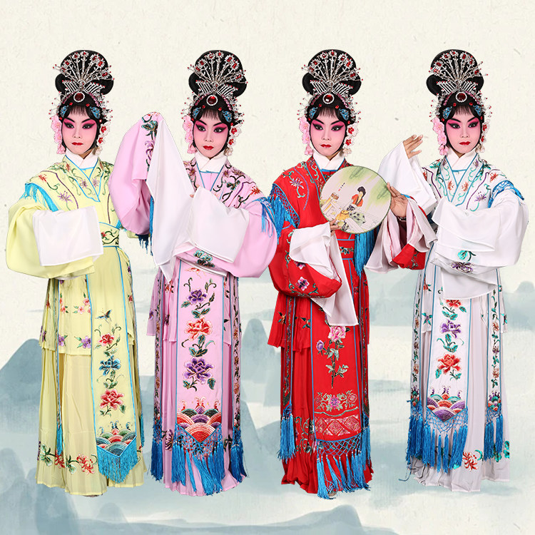 京剧越剧花旦仙女大古装儿童戏服图片
