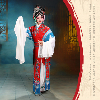 京剧戏曲花旦古装戏服红娘装