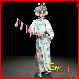 正龙戏装武旦衣京剧戏曲舞台演出女服装戏剧穆桂英挂帅刀马旦戏服
