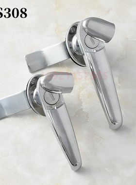 海坦MS308-2 把手锁 配电箱锁 配电柜门锁MS308-3带防水盖