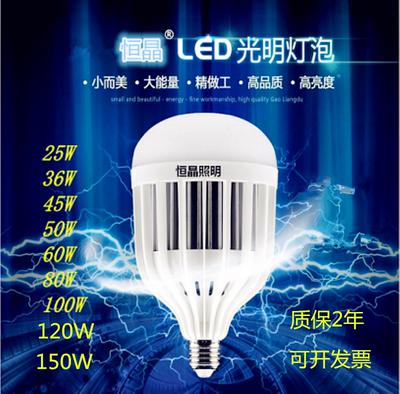 超高亮螺口厂房车间LED灯泡