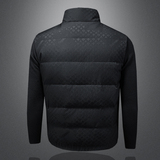 2025冬季新款高品质90%白鸭绒羽绒马甲6011-9956P285镂空，男装羽绒服，钱塘6011