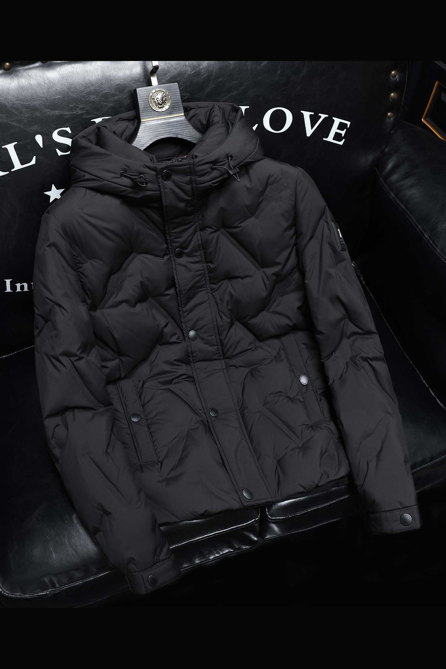 2025冬季新款90%白鸭绒立领亮面羽绒服钱塘6011-9968P330沙发,男装羽绒服,钱塘6011