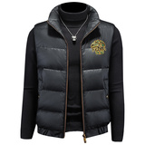 2025冬季新款90%白鸭绒羽绒马甲Y9952P295假模白，男装羽绒服，钱塘6011