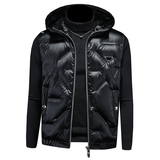 2025冬季新款高品质90%白鸭绒羽绒马甲Y9927P275镂空，男装羽绒服，钱塘6011