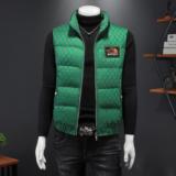 2025冬季新款高品质90%白鸭绒羽绒马甲9900P235假模，男装羽绒服，钱塘6011