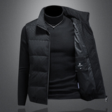 2025冬季新款高品质90%白鸭绒羽绒马甲6011-9956P285镂空，男装羽绒服，钱塘6011