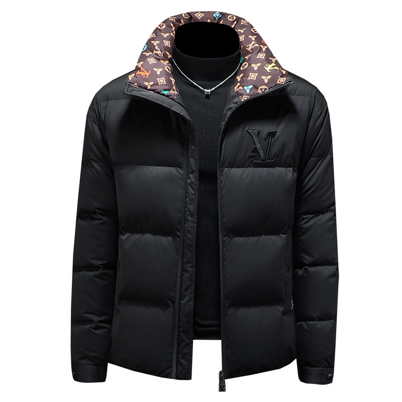 2025冬季新款90%白鸭绒立领提花羽绒服钱塘6011-6650P335假模,男装羽绒服,钱塘6011