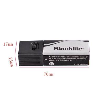 new Blocklite 9 Volt LED Lighting Torch Camping Light Compa