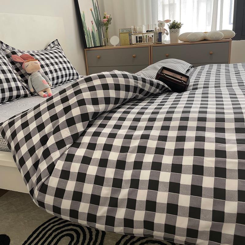 Bed Sheets Set Home Four Sets of Quilt Duvet Cover Bedding