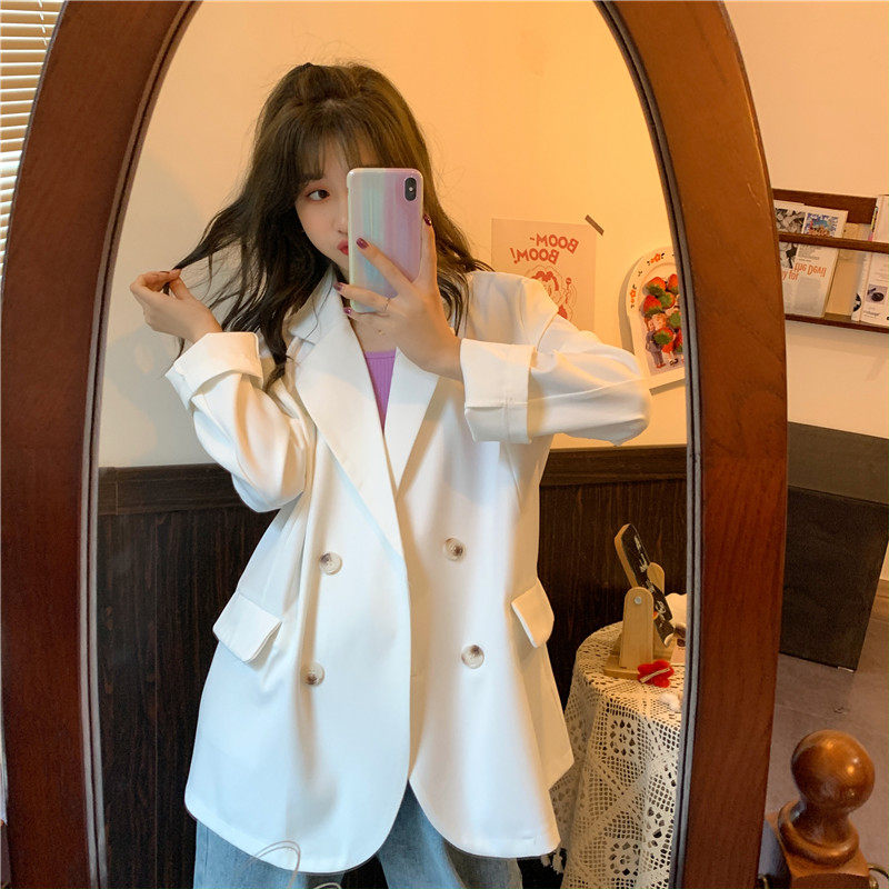 Real Korean version thin suit coat