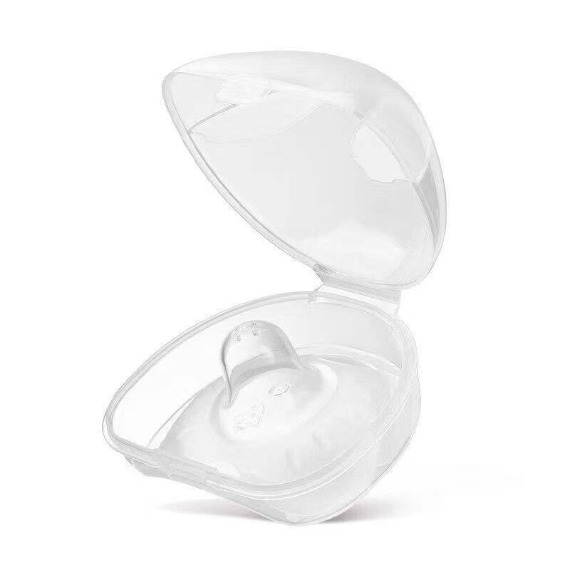 贝亲硅胶乳头保护罩弧形超薄奶头贴哺乳用柔软型适用乳头受伤疼痛
