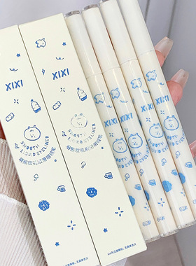 xixi萌熊软叽顺滑眼线笔极细不晕染自然丝滑勾勒下至易上手显气色