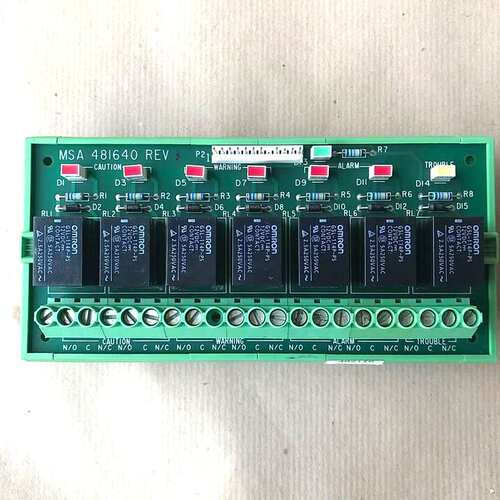 [议价可修]MSA 482118 RELAY MODULE 481640