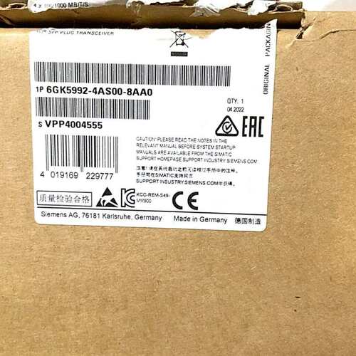 [议价可修]6GK5992-4AS00-8AA0 模块，全新正