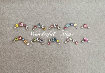 施家华子美甲小猴子同款钻材料包