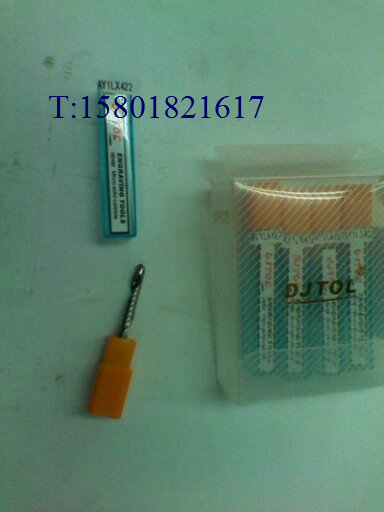 DJTOL戴杰特雕刻刀、进口单刃螺旋铣刀AY1LX3*22MM