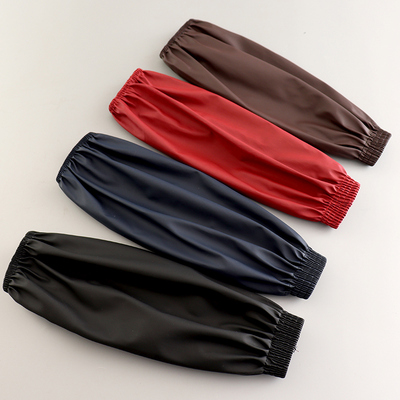 套袖皮革防水加长加大