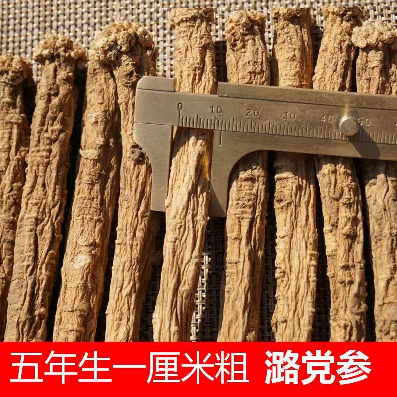 党参干货特级野生大条山西潞党参500克精选中药材正宗无硫党参段