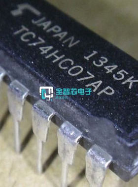 全新原装 TC74HC07AP 74HC07AP 74HC07 DIP14 逻辑芯片