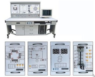 置系统设备 欧姆龙自动化实训室小中型PLC实验台可编程控制器装