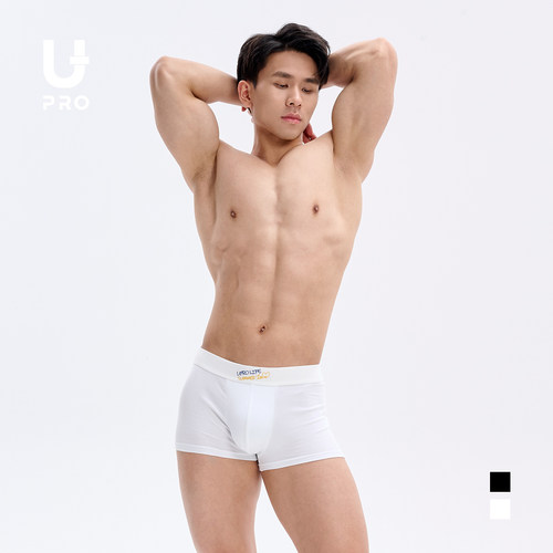 UPRO柚璞+系列男士平角内裤内衣白色黑色summer love（爱在盛夏）