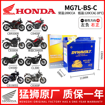 小黄蜂250CBR300电瓶猛狮原厂
